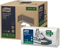 Reinigingsdoek Tork W4 Premium Heavy-Duty gevouwen 1-laags 4x70 vel wit 530180-3