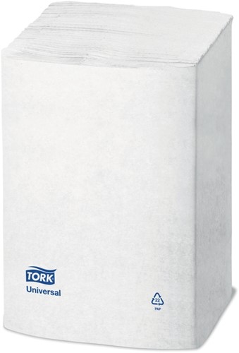 Servet Tork N4 Xpressnap Universal 1/4 vouw 1-laags 213x330mm 1125 vel wit 10840-2