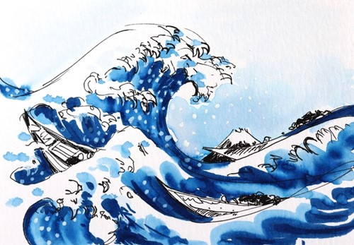 Tekenset Sakura Creative Kit Kanagawa 6 stuks-3