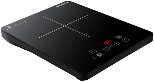 Kookplaat Inventum inductie 1 zone zwart