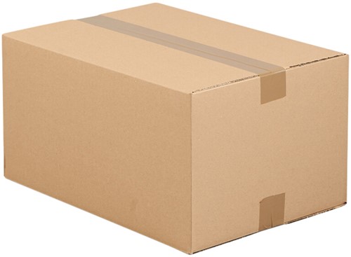 Amerikaanse vouwdoos IEZZY 250x150x140mm B-golf bruin