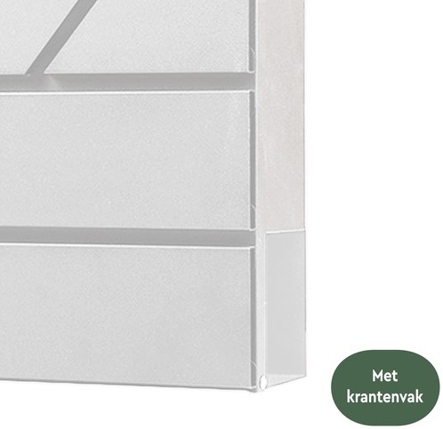 Brievenbus BRASQ PB200 Deluxe wand wit-1