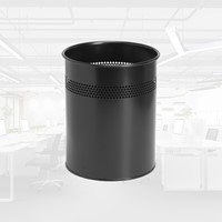 Papierbak BRASQ 15 liter zwart-2