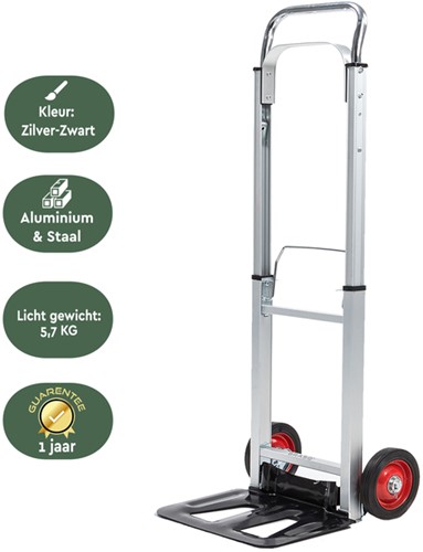 Steekwagen BRASQ stalen plateau 90 kg-3
