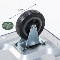 Transportkar BRASQ zonder duwbeugel 300kg-1