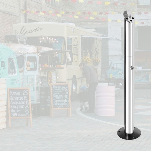 Asbak BRASQ Staand AT300 RVS-2