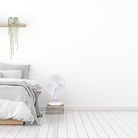 Tafelventilator BRASQ F400 Ø 30cm wit-2