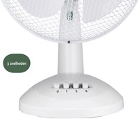 Tafelventilator BRASQ F400 Ø 30cm wit-3