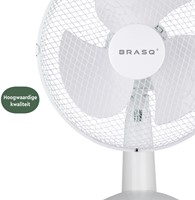 Tafelventilator BRASQ F400 Ø 30cm wit-4