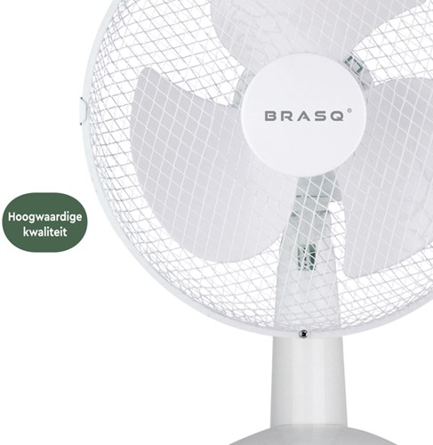 Tafelventilator BRASQ F400 Ø 30cm wit-4