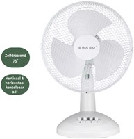 Tafelventilator BRASQ F400 Ø 30cm wit-5