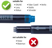 Inktpatroon Online Kombi rood doos à 5 stuks-2