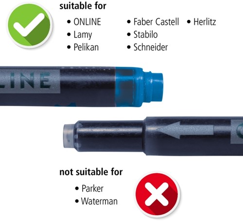 Inktpatroon Online Kombi zwart doos à 5 stuks-2