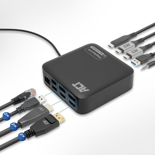 Dockingstation ACT USB-C Dual Monitor met Power Delivery-2