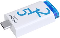 USB stick 3.2 Philips Click USB-C 512GB blauw-3
