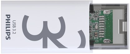 USB stick 3.2 Philips Click USB-C 32GB grijs-2