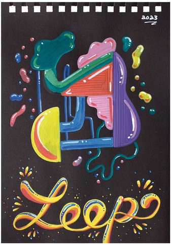 Creatieve marker Sharpie assorti 2 stuks-1