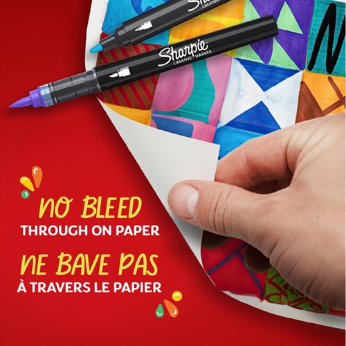 Creatieve marker Sharpie assorti 2 stuks-4