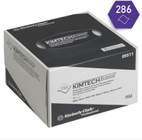 Poetsdoek Kimtech Science 208x112mm 30x286vel dispenserdoos wit 7552-2