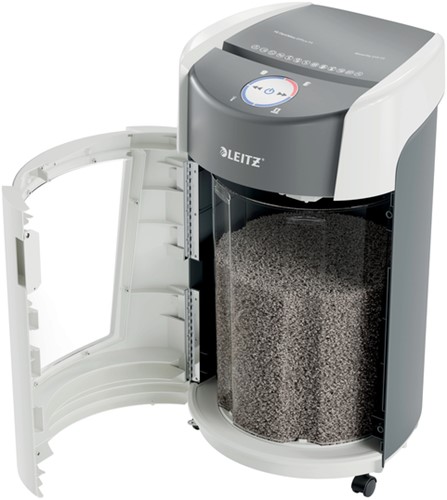 Papiervernietiger Leitz IQ OptiMax Office P5 snippers 2x15mm-1