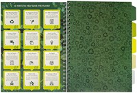 Projectboek Pukka Pad Recycled A4 lijn 5-tabs 4-gaats 200 pagina's 80gr groen-1