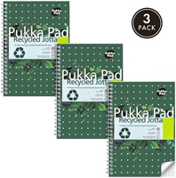 Notitieboek Pukka Pad Jotta A5 ruit 5x5mm 110 pagina's 80gr groen-1
