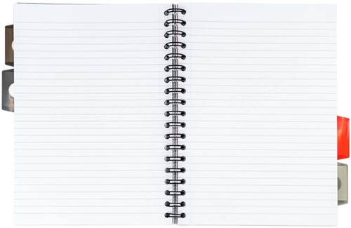 Projectboek Pukka Pad Metallic B5 lijn 4-tabs 200 pagina's 80gr groen-2