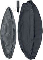 Actieve zitbal Leitz Ergo 55cm anti-rol donkergrijs-4