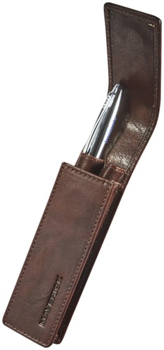 Pennenetui Maverick Rough Gear Brown 2-delig-2