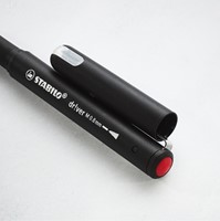 Fineliner STABILO dr!ver medium rood-3