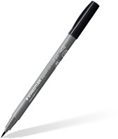 Brushpen Staedtler pigment pen etui à 6 grijze kleuren-2