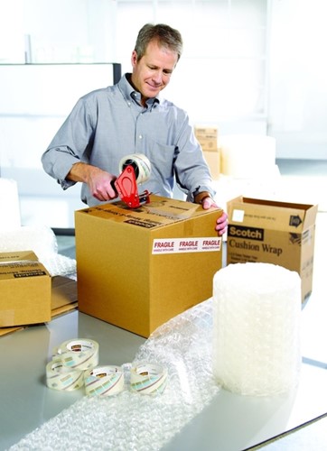 Verpakkingstape Scotch 371 48mmx66m transparant PP-3