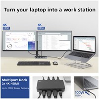 Dockingstation ACT USB-C 4K MST voor 2 HDMI monitoren-6
