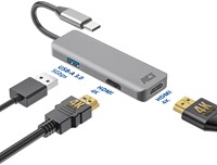Adapter ACT USB-C 4K multiport voor 2 HDMI monitoren-2