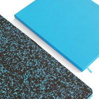 Notitieboek de KEMPEN Limitless 110x160mm blanco 160 pag 90gr felblauw-2