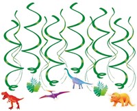 Swirl decorations Dino