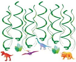 Swirl decorations Dino