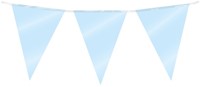 Party Flag Foil Baby Blue