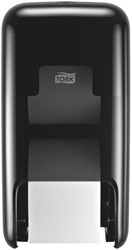 Toiletpapierdispenser Tork T7 Elevation OptiServe Coreless medium verticaal duo zwart 558042