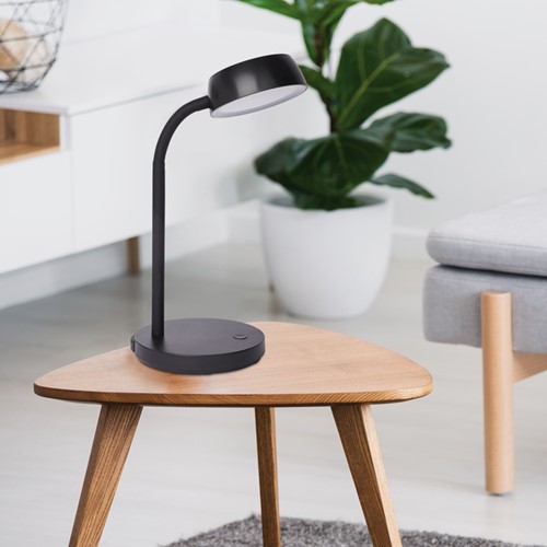 Bureaulamp MAUL Abby LED op voet zwart-3