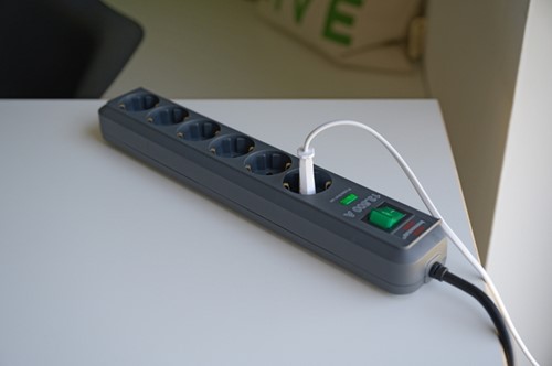 Stekkerdoos Brennenstuhl overspanningsbeveiliging 6 voudig 1.5m zwart-3