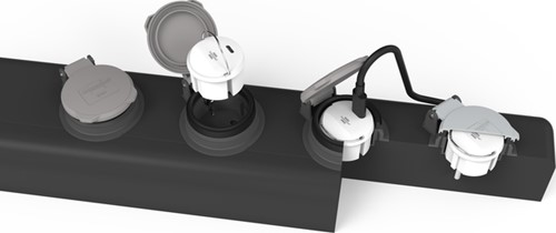 Stopcontactadapter Brennenstuhl USB C 2.4A wit-2