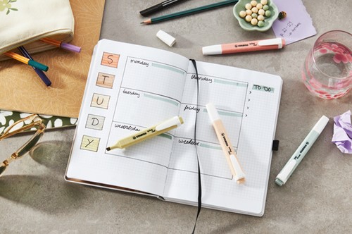 Markeerstift STABILO Swing cool nature colors aardegroen-3