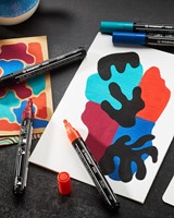 Acrylmarker STABILO  Free Acrylic T300 donkerblauw-3