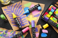 Acrylmarker STABILO  Free Acrylic T800C Seaside assorti 5 stuks-4