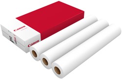 Inkjetpapier Canon 610mmx50m 75gr standaard 3 rollen