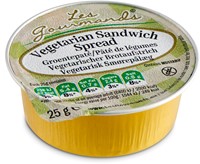 Sandwich spread Les Gourmands vega 45x25 gram cupjes-3
