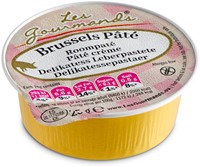 Roompaté Les Gourmands Brussels 45x25 gram cupjes-3