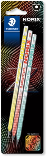 Potlood Staedtler Norix HB blister à 3 stuks