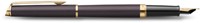 Vulpen Waterman Hémisphère Fashion Colors metallic black GT fijn-1